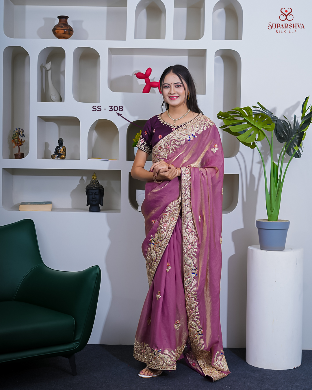 Royal wedding saree