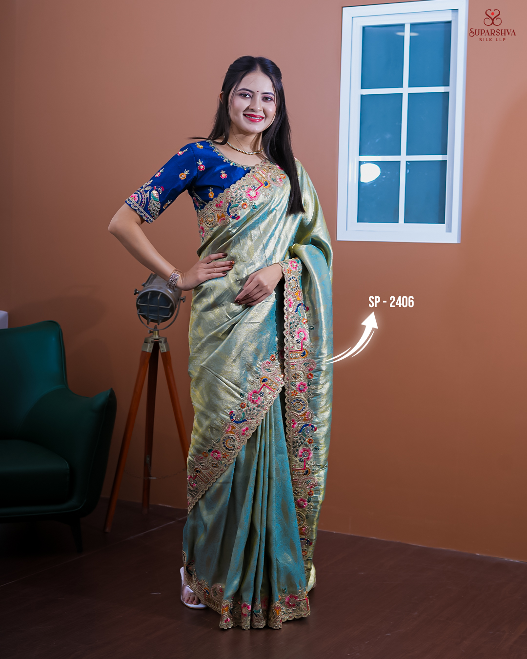 Lavish wedding saree